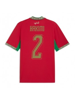 Marocko Achraf Hakimi #2 Replika Hemmakläder VM 2026 Kortärmad